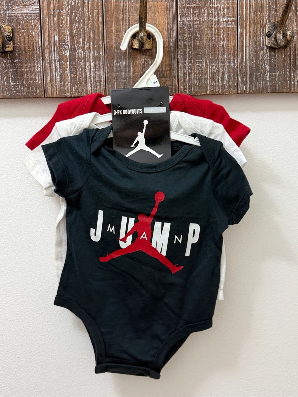 Jordan Baby Assorted Bodysuits 3-Pack